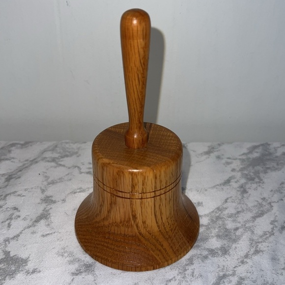 Vintage Albert Jacob’s Wooden Bell Music Box Amazing Grace - Picture 2 of 3